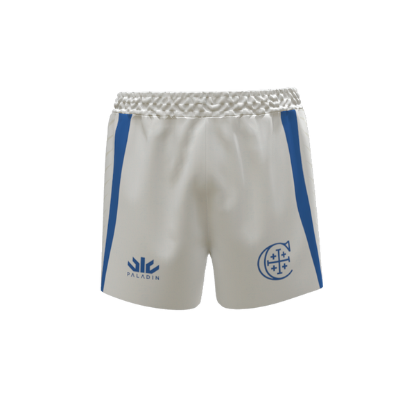 Christendom College White Playing Shorts
