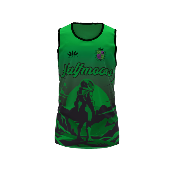 New Orleans Halfmoons Green Training Singlet