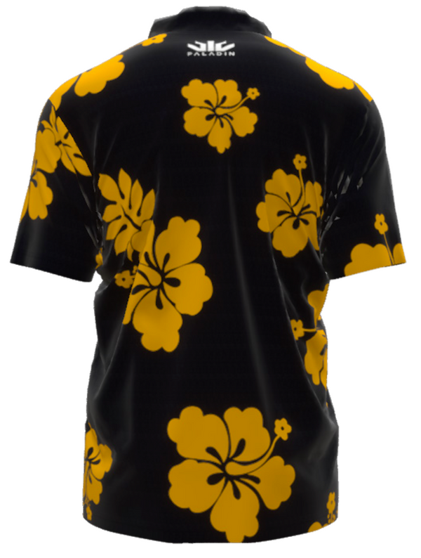 Haggis Rugby Hawaiian Shirt - Black