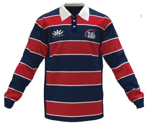 Play Rugby USA Long Sleeve Polo - Male