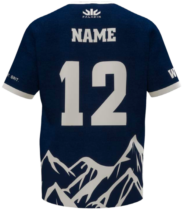 Western Washington Navy Jersey