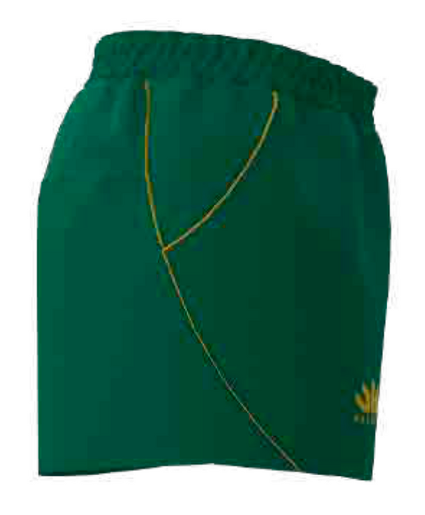 Exiles RFC Womens Green Playing Shorts