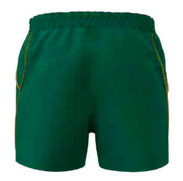 Exiles RFC Mens Green Playing Shorts