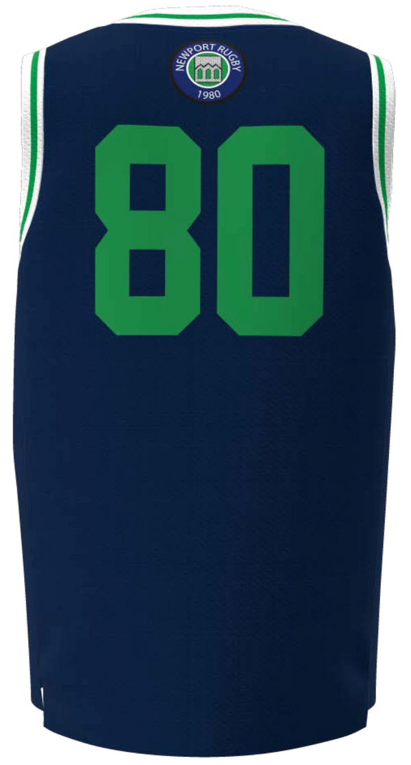Newport Rugby Basketball Singlet