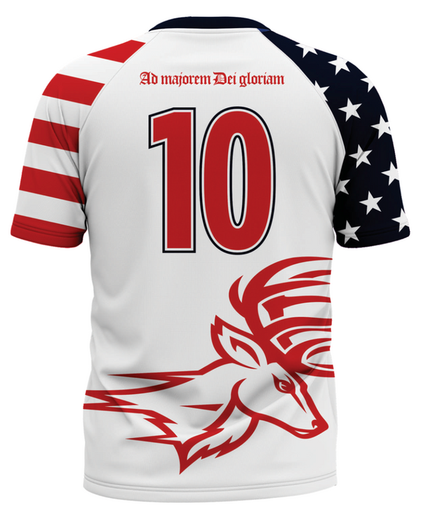 Fairfield University Patriotic Training Tee