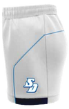 USD White Playing Shorts