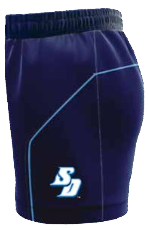 USD Blue Playing Shorts