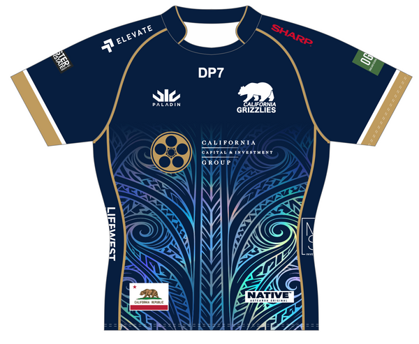California Grizzlies Global Youth 7s Reversible Jersey (Standard Fit)