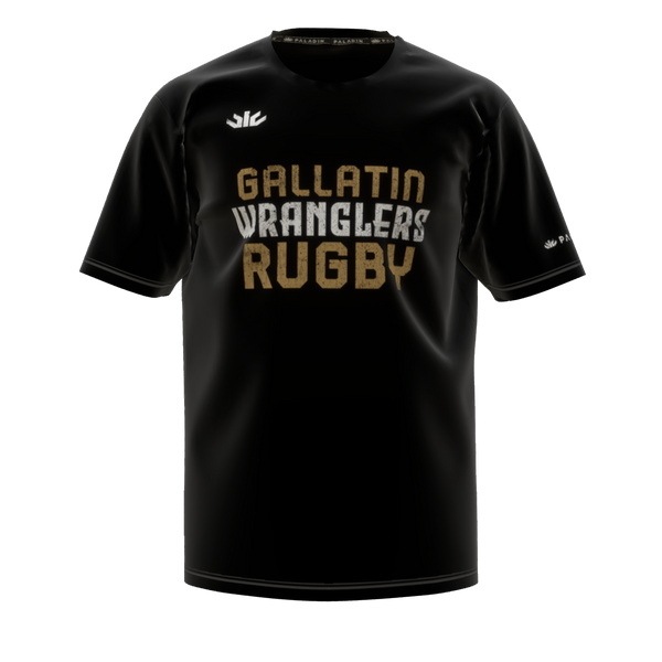 Gallatin Wranglers Casual Tee - Distressed Look