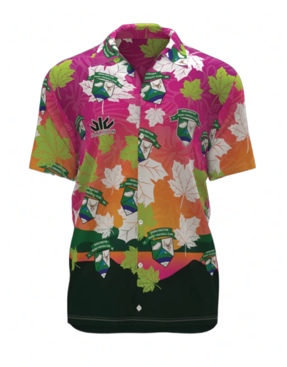 Burlington RFC Hawaiian Shirt