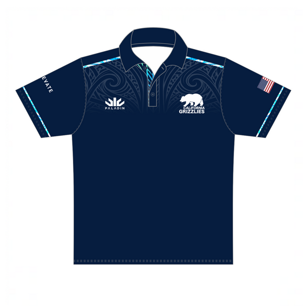 California Grizzlies Global Youth 7s Travel Polo