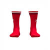 Carondelet HS Womens Rugby Red Crew Socks