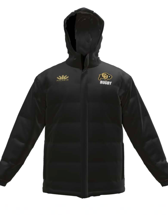 Colorado University Rugby Puffer Jacket