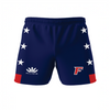 Fairfield University Patriotic Gym Shorts with Pockets