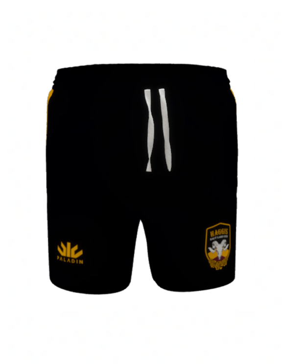 Haggis Rugby Gym Shorts - Black