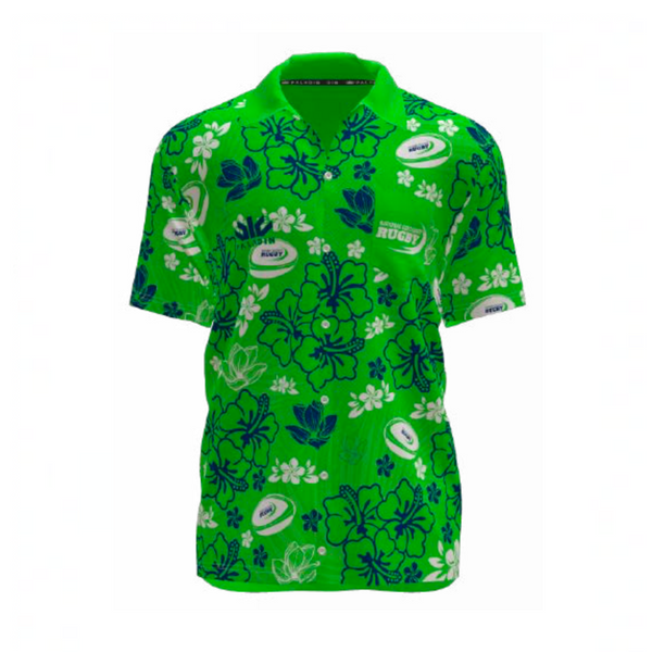 NCR Green Hawaiian Shirt - Mens