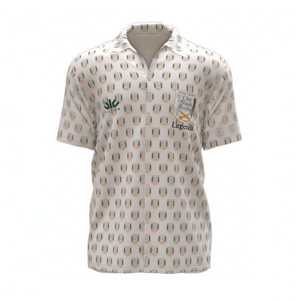 New Haven White Legends Hawaiian Shirt