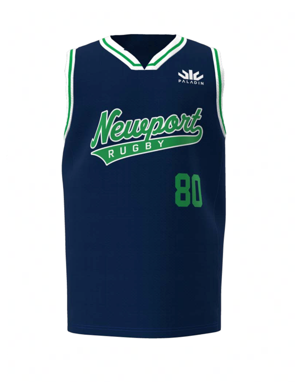 Newport Rugby Basketball Singlet