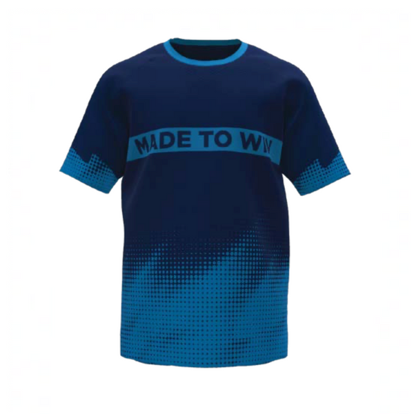 Blue Training Tee (Made to Win)