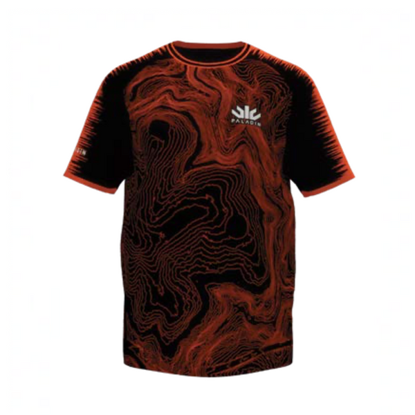 Black and Orange Training Tee