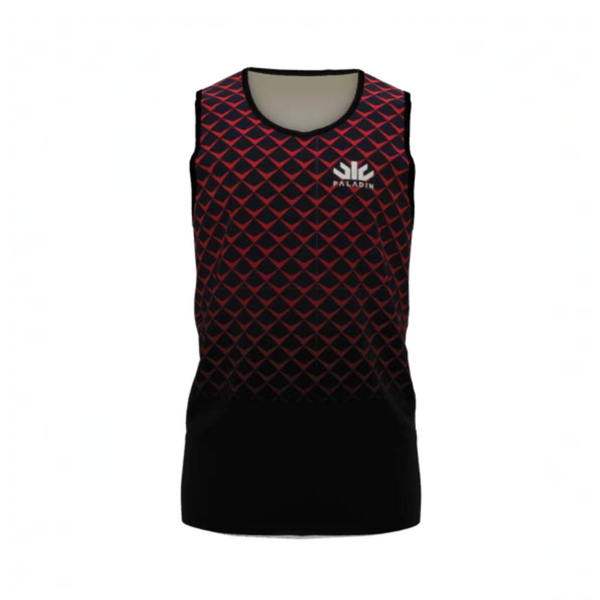 Black and Red Training Singlet