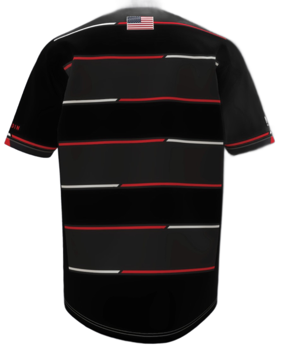 Keene State Men's Rugby Striped Training Tee