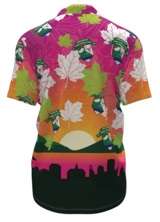 Burlington RFC Hawaiian Shirt