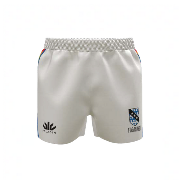 SF Fog White Playing Shorts