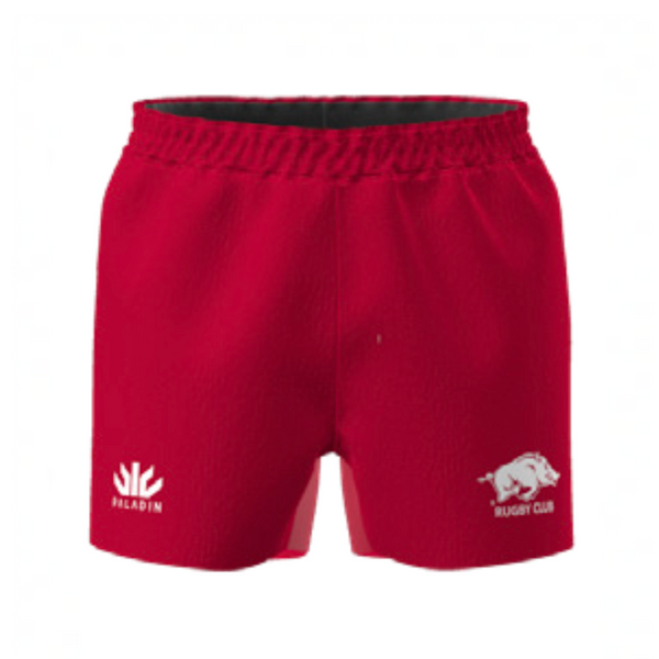 University of Arkansas Mens Rugby Crimson Shorts