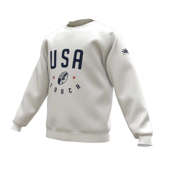 USA Touch White Sweater