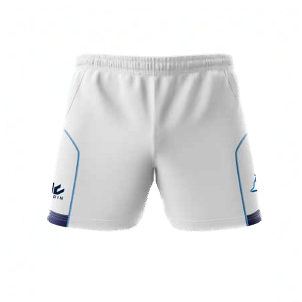 USD White Playing Shorts