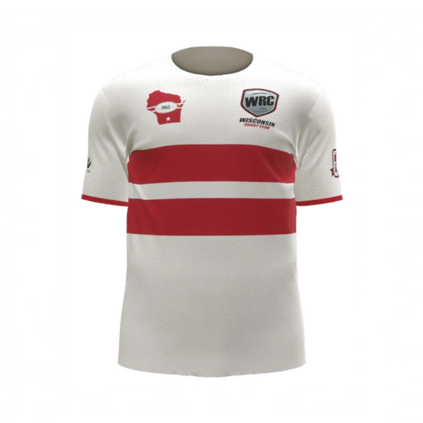 Wisconsin Rugby Club White Training Tee