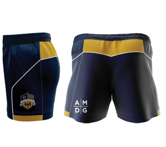 St Ignatius Navy Rugby Shorts - REQUIRED