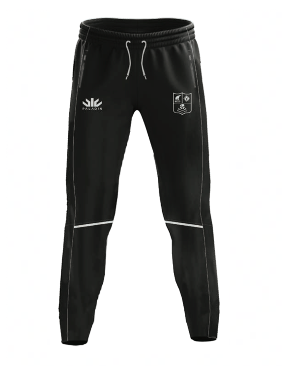 Bowdoin Men's Rugby Black Trackpants