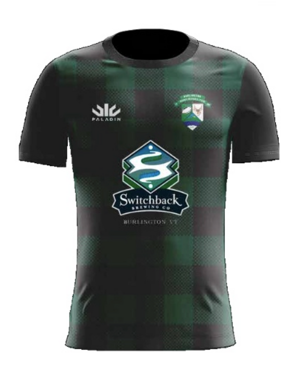 Burlington RFC Plaid Training Tee Mens