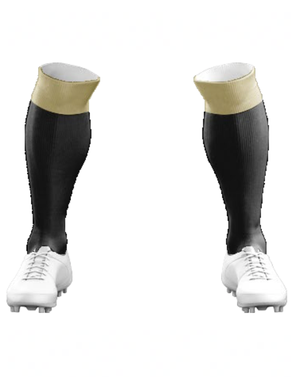 Colorado University Rugby Black Socks
