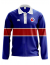 Feeders Rugby Retro Long Sleeve Polo