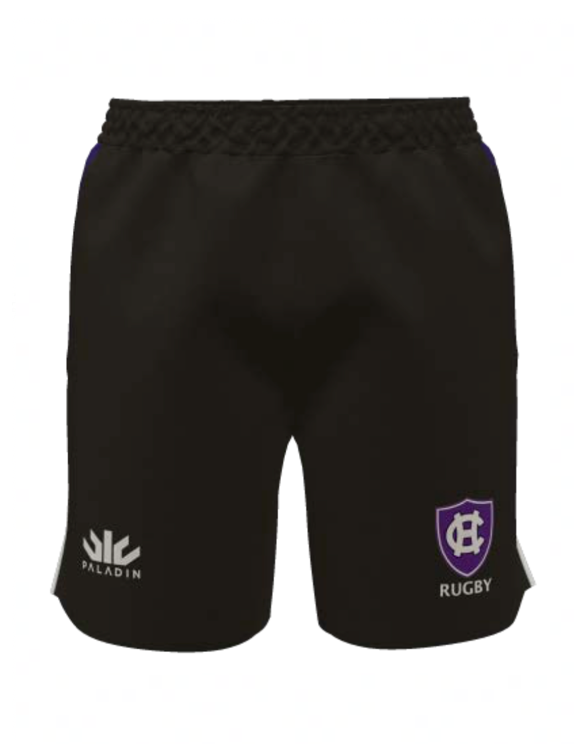 Holy Cross Rugby Black Gym Shorts