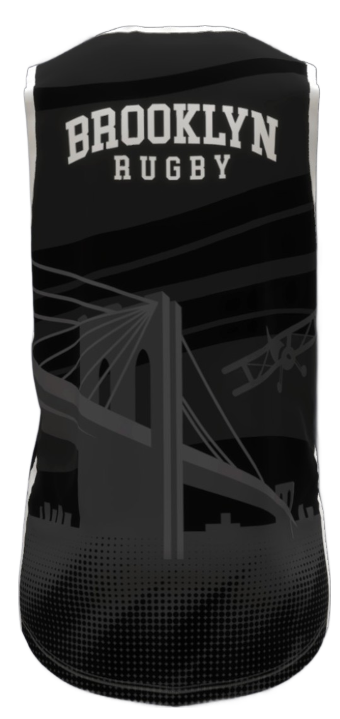 Brooklyn Rugby Club Black Singlet - Male