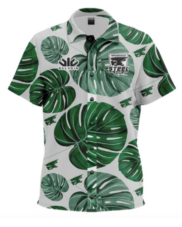 Birmingham Steel Rugby Club Hawaiian Shirt - Male Cut