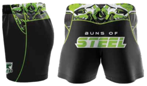 Birmingham Steel Rugby Club Playing Shorts - Male Cut